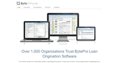 Desktop Screenshot of bytesoftware.com